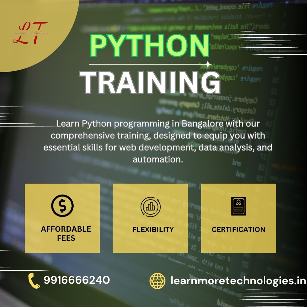 Transform Your Future: Python training in Marathahalli!