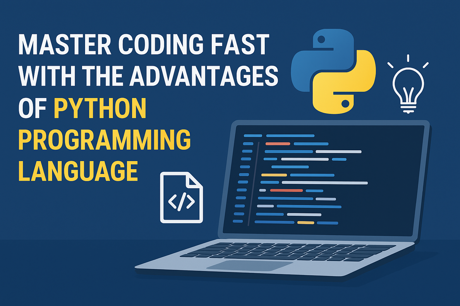 Master Coding Fast with Python Programming Advantages
